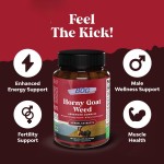 OEM/ODM Horny Goat Weed Capsules With Tribulus Saw Palmetto L Arginine and Tongkat Ali Extract