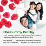 Private Label Natural Astaxanthin Vegan Gummies Antioxidant Support Berry Flavor Supplement