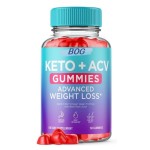 Keto ACV BHB Gummies Herbal apple Cider Vinegar Gummy  Fat Burner Weight Control Gummies