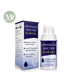 私人标签痤疮疤痕去除凝胶皮肤治疗霜片效果最好的医疗级硅胶疤痕凝胶疤痕