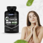 ODM/EDM Activated Coconut Charcoal Capsules Promotes Detoxification & Waste Elimination