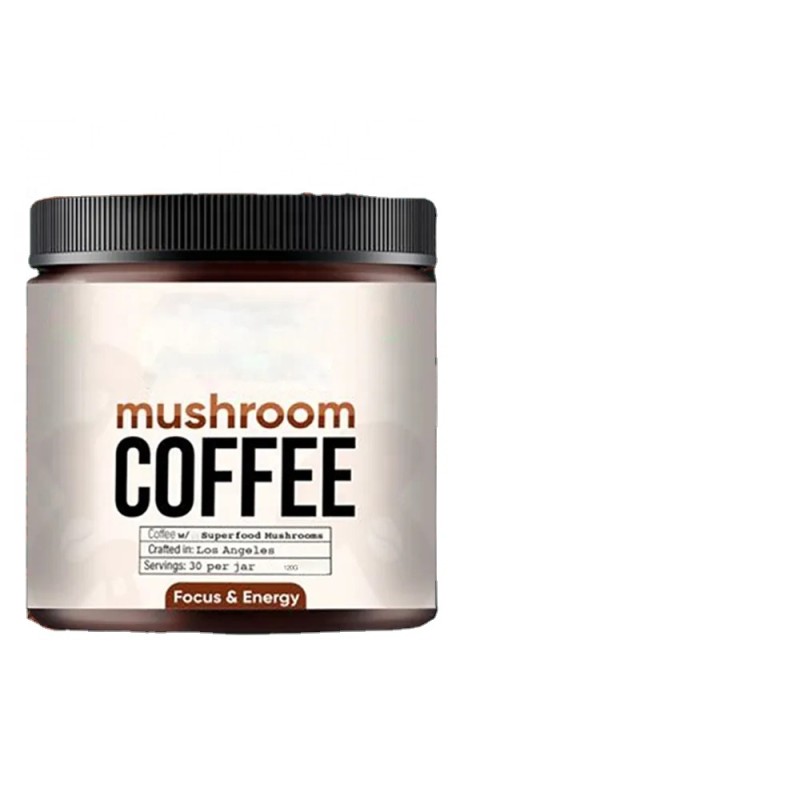 Herbal Mushroom Powder Hericium Erinaceus Cordyceps Grifola Frondosa Chaga Reishi Ganoderma Mushroom Coffee