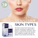 Private Label Acne Scar Removal Gel Skin Treatment Cream Sheet Best Effect Medical-Grade Silicone Scar Gel for Scar Away