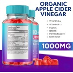 Keto ACV BHB Gummies Herbal apple Cider Vinegar Gummy  Fat Burner Weight Control Gummies