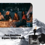Natural Shilajit Pure Resin Fulvic Acid, 85+ Trace Minerals, Organic Ayurvedic Shilajit Pure Himalayan Organic Shilajit Resin