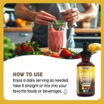 OEM/ODM Organic Maca Root Liquid Drops with Ashwagandha for Immune Support 60ml
