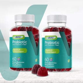 OEM Supplement Probiotic Gummies Digestive & Immune Support 2 Billion Beneficial Bacteria for Human Needs