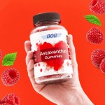 Private Label Natural Astaxanthin Vegan Gummies Antioxidant Support Berry Flavor Supplement