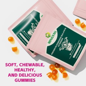 Wholesale Food Healthcare Herbal Supplements Premium Feminine Balance Gummies for Women Health & Wellness
