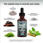 OEM/ODM Himalayan Pure Shilajit Liquid Drops with 50% Fulvic acid