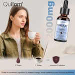 Shilajit Resin Organic Liquid Supplement Shilajit Himalayan Drops Boosts Immune System