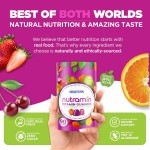 Private Label Immune Support Vitamins Vegan Multivitamin Gummies for Strong Hair Nail Growth Skin Healthy