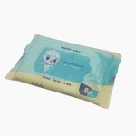 湿巾生产商 - 可定制8片装手脸清洁湿巾