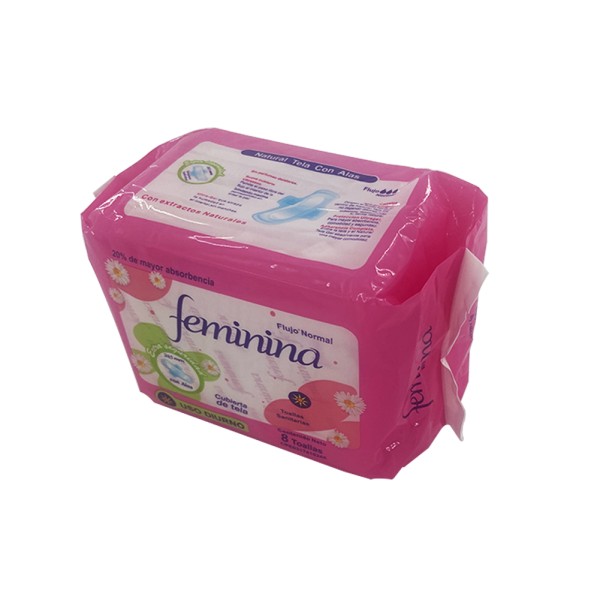 Sanitary Pads Factory - OEM Custom Night Use Women Sanitary Napkins
