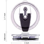 杯盖供应商 - 防溢防溅20盎司