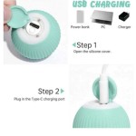 猫玩具供应商 - 自动互动滚球