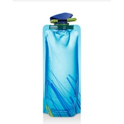 可折叠水瓶供应商 - 700ml防漏折叠便携