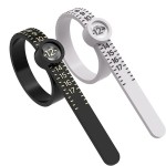 戒指尺码器工厂 - 塑料1-17指环测试仪