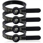 戒指尺码器工厂 - 塑料1-17指环测试仪