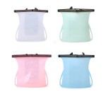 食品袋供应商 - 可重复使用硅胶防漏