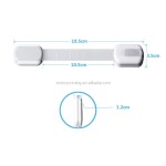 婴儿锁生产厂家 - 3M粘合剂柜锁