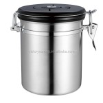 咖啡罐工厂 - 气密不锈钢容器