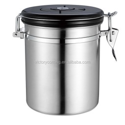 咖啡罐工厂 - 气密不锈钢容器