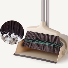Broom Dustpan Manufacturer - Standing Upright Sweep Set