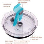 杯盖供应商 - 防溢防溅20盎司