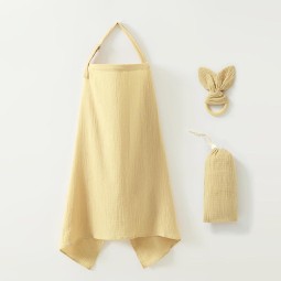 Feeding Scarf Manufacturer - OEM Custom Cotton Breathable Nursing Scarf