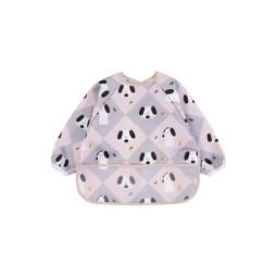 Baby Bib Manufacturer - OEM Custom Long Sleeved Cartoon Pattern Bib