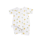 Baby Jumpsuit Manufacturer - OEM Custom Jacquard Short Sleeve Pajamas