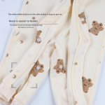 婴儿连体衣工厂 - 可定制针织长袖连体衣