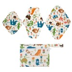 Sanitary Pads Factory - OEM Custom Organic Bamboo Cloth Pads