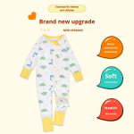 婴儿连体衣生产商 - 可定制竹纤维睡衣连体衣