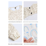 婴儿围裙工厂 - 可定制防水PU喂养围裙