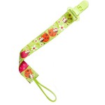 Pacifier Clip Supplier - Lovely Pink Chevron Ribbon