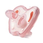 婴儿奶嘴生产厂家 - 圆形天然橡胶硅胶