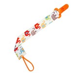 Pacifier Clip Supplier - Lovely Pink Chevron Ribbon