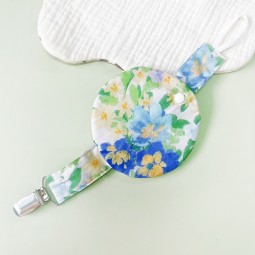 Pacifier Clip Factory - Animal Fabric Safe Cotton Chain