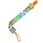 Pacifier Clip Supplier - Lovely Pink Chevron Ribbon