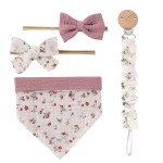 婴儿发带供应商 - 弹性蝴蝶结棉新生儿