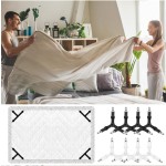 Bed Sheet Clip Factory - Elastic Triangle Straps Household