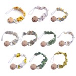 婴儿奶嘴链生产厂家 - 伸缩100%棉