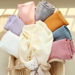 婴儿襁褓工厂 - 棉纱布大尺寸透气