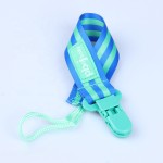 婴儿奶嘴链工厂 - 棉质奶嘴保护夹