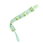 Pacifier Clip Supplier - Lovely Pink Chevron Ribbon