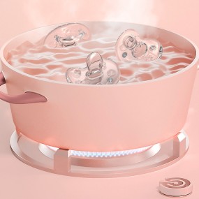 Baby Pacifier Manufacturer - Symmetrical Soft Silicone Bulb