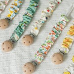 婴儿奶嘴链生产厂家 - 伸缩100%棉