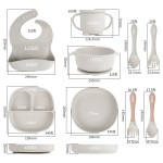 吸盘餐盘工厂 - 食品级防滑微波安全